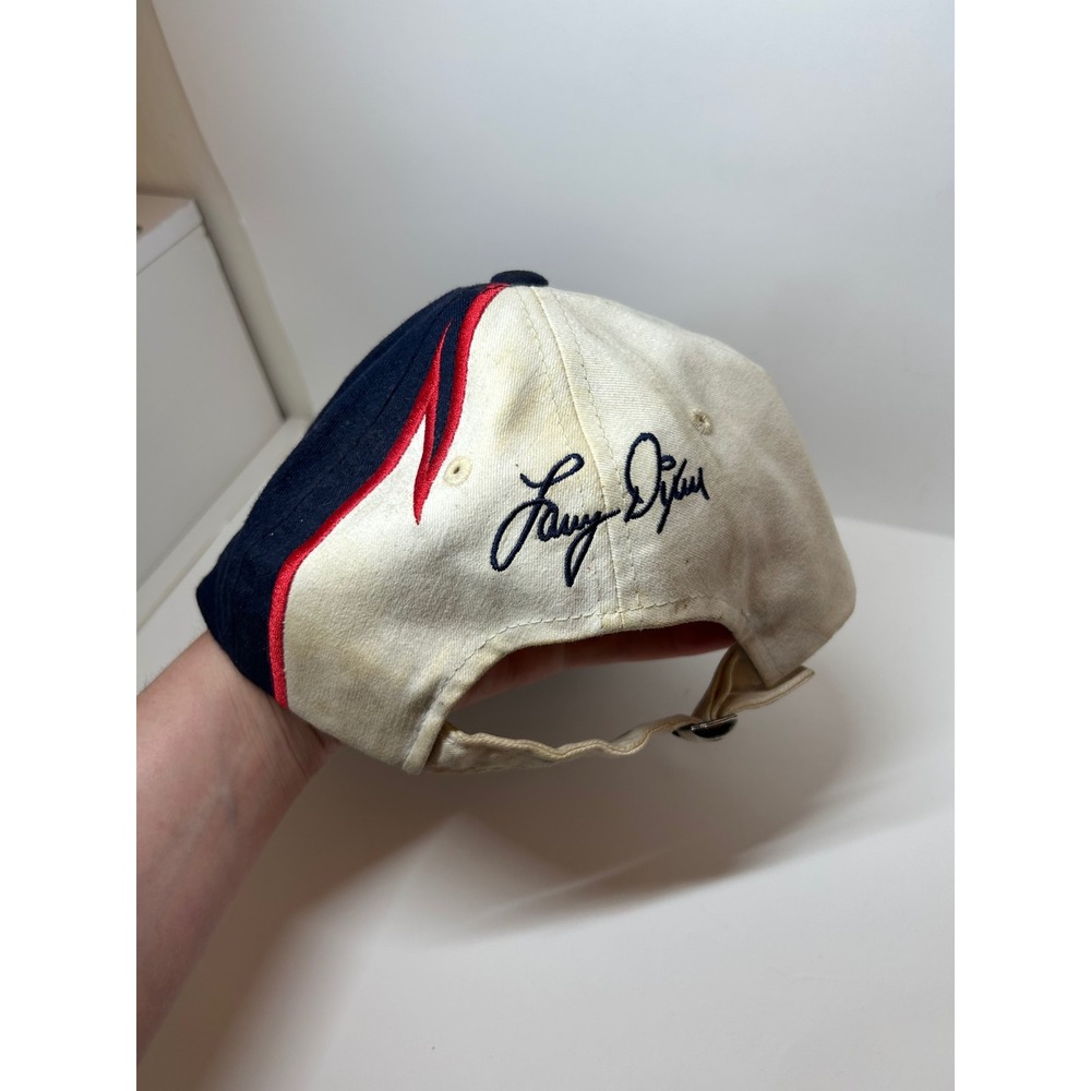 Miller Lite Racing Hat Larry Dixon 2X Top Fuel Champion H3 Sportgear Navy White - Picture 3 of 7